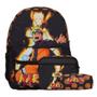 Imagem de Kit Mochila Infantil Masculina Naruto Costas Com Lancheira