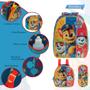 Imagem de Kit Mochila Infantil Masculina Patrulha Canina Escolar Azul
