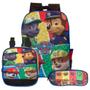 Imagem de Kit Mochila Infantil Masculina Patrulha Canina Lançamento