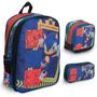 Imagem de Kit Mochila Infantil Masculina Sonic Filme Envio Imediato