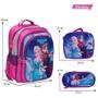 Imagem de Kit Mochila Infantil Menina Frozen Personagens Passeio Costa