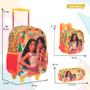 Imagem de Kit Mochila Infantil Menina Moana 2 + Lancheira + Estojo