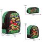 Imagem de Kit Mochila Infantil Menino Tartarugas Ninja Costas Grande