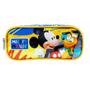 Imagem de Kit Mochila Infantil Mickey Mouse Disney Costas Tam G Estojo