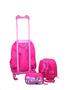 Imagem de Kit Mochila Infantil Minie Flores Rosa