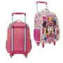 Imagem de Kit Mochila infantil Minnie X1 Rosa Lancheira Estojo Xeryus