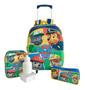 Imagem de Kit Mochila Infantil Paw Patrol Rodinha Patrulha Canina F5 G