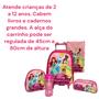 Imagem de Kit Mochila Infantil Princesas Disney Lancheira Estojo Duplo