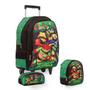 Imagem de Kit Mochila Infantil Rodinha Tartarugas Ninja Com Lancheira