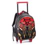 Imagem de Kit Mochila Infantil Rodinhas Homem Spider Dark Aranha  - Vermelho