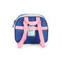 Imagem de Kit Mochila Infantil Rodinhas Lancheira Termica Stitch Prata