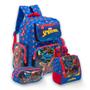 Imagem de Kit Mochila Infantil Spider Man Herói Lancheira Chenson