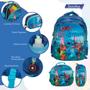 Imagem de Kit Mochila Infantil Stitch Costas G Com Lancheira Térmica