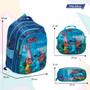 Imagem de Kit Mochila Infantil Stitch Costas G Com Lancheira Térmica