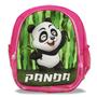 Imagem de Kit Mochila Infantil Tam M Lancheira e Estojo Panda