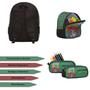 Imagem de Kit Mochila Infantil Tartarugas Ninja Desenho Costa Toys 2U