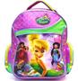 Imagem de Kit Mochila Infantil Tinker Bell Costas Fadas Tam M Estojo