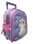 Imagem de Kit Mochila Infantil Unicornio Rosa  c/ Rodinha 14 Escolar Completo