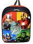 Imagem de Kit Mochila Infantil Vingadores Avengers G Costas Escolar F5