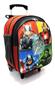 Imagem de Kit Mochila Infantil Vingadores Rodinhas Tam M Lancheira F5