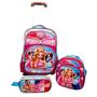 Imagem de Kit Mochila Lacheira E Estojo Kids Shope Love 3 Peças