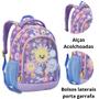 Imagem de Kit Mochila Lancheira e Estojo Creche Frente Transparente