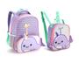 Imagem de Kit Mochila Lancheira Infantil Zoop Kid Pequena Pré-Escolar