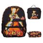 Imagem de Kit Mochila Masculina Escolar Naruto Juvenil Envio 24hrs