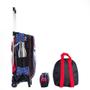 Imagem de Kit Mochila Masculina Home Aranha Rodinhas + Lancheira +