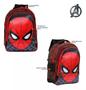 Imagem de Kit Mochila Masculina Homem Aranha Lancheira Infantil Estojo