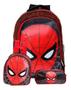 Imagem de Kit Mochila Masculina Homem Aranha Lancheira Infantil Estojo