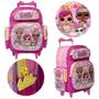 Imagem de Kit Mochila Menina de Rodinhas LOL Completa Rosa Toys 2U