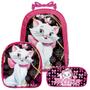 Imagem de Kit Mochila Menina De Rodinhas Marie Completa Roxa Toys 2u