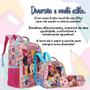 Imagem de Kit Mochila Minnie Infantil Escolar Tam G Costas Resistente