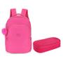 Imagem de Kit Mochila MS49131UP e Estojo Escolar Infantil Minibox Académie Cereja - Tilibra