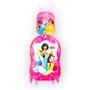 Imagem de Kit Mochila Princesas Escolar Com Rodinhas Para Escadas Compartimento Amplo E Design Anatômico