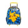 Imagem de Kit Mochila Rodas 16" Pokemon Lancheira Estojo Escolar