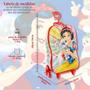 Imagem de Kit Mochila Rodas Princesa Branca Neve Lancheira Escolar 3D