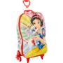 Imagem de Kit Mochila Rodas Princesa Branca Neve Lancheira Escolar 3D