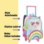 Imagem de Kit Mochila Rodinha Infantil Lancheira E Estojo Grande