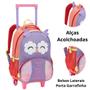 Imagem de Kit Mochila Rodinha Lancheira e Estojo Creche Infantil ZOOP