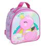 Imagem de Kit Mochila Rodinha Lancheira e Estojo Flamingo Yepp MIF5329 - Kit Escolar Volta Às Aulas