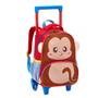 Imagem de Kit Mochila Rodinha Lancheira Estojo Creche Infantil ZOOP