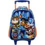 Imagem de Kit Mochila Rodinha Lancheira Estojo Duplo Paw Patrol Chase Fime Patrulha Canina Xeryus