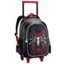 Imagem de Kit Mochila Rodinha Lancheira Estojo Spider Black Masculino