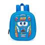 Imagem de Kit Mochila Rodinha Menino Infantil Escolar Lancheira Térmica Estojo Organizador
