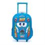 Imagem de Kit Mochila Rodinha Menino Infantil Escolar Lancheira Térmica Estojo Organizador
