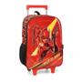 Imagem de Kit Mochila Rodinhas 16 Com Lancheira Flash Vermelho Luxcel