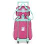 Imagem de Kit Mochila Rodinhas Com Alça Com Lancheira Unicórnio Luxcel