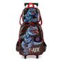 Imagem de Kit Mochila Rodinhas Com Lancheira Up4You T-Rex Azul Luxcel